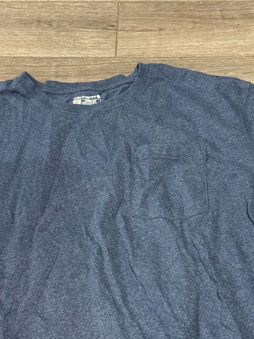 Carhartt Loose Fit Heavyweight Short-Sleeve Pocket T-Shirt (3XL Tall, Heather